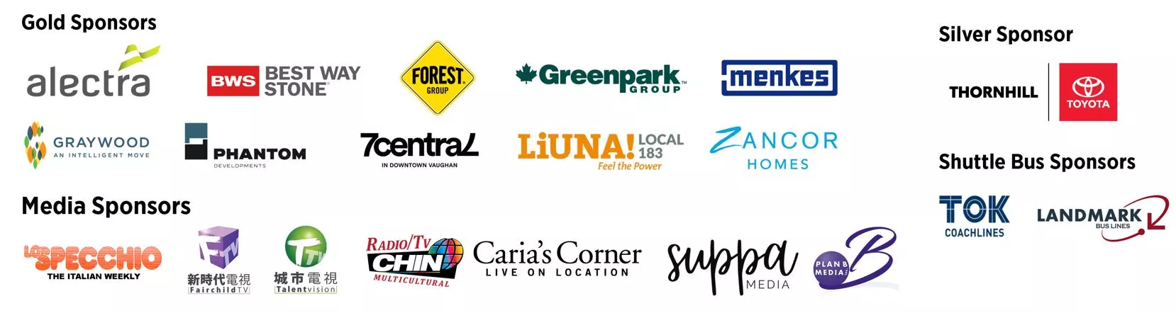 list of sponsor logos for Winterfest 2024