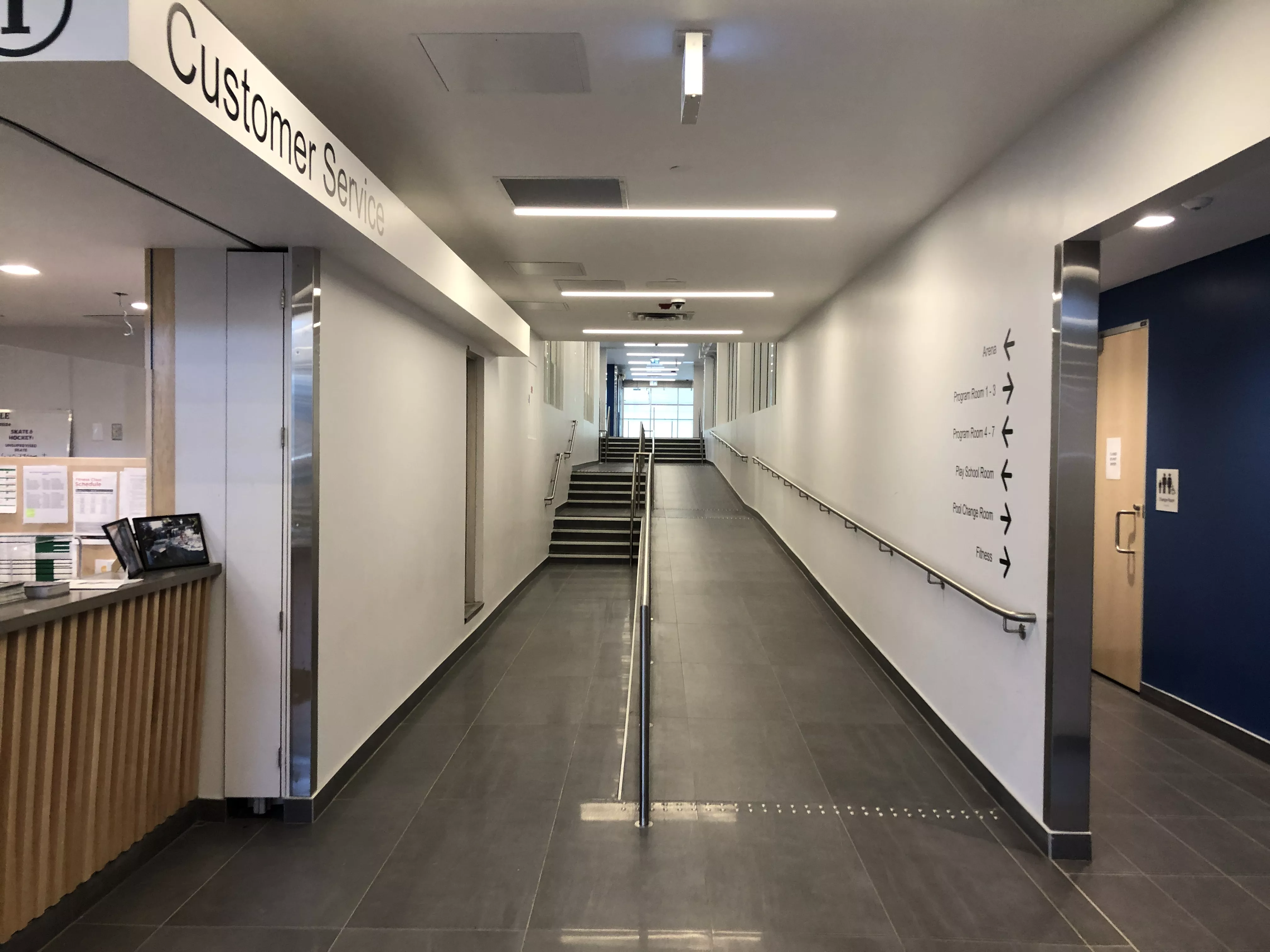 New main corridor