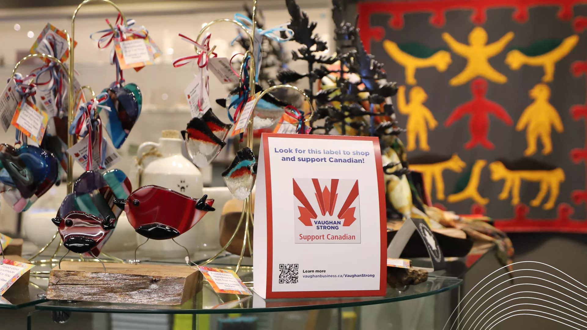 Vaughan Strong, Support Canadian