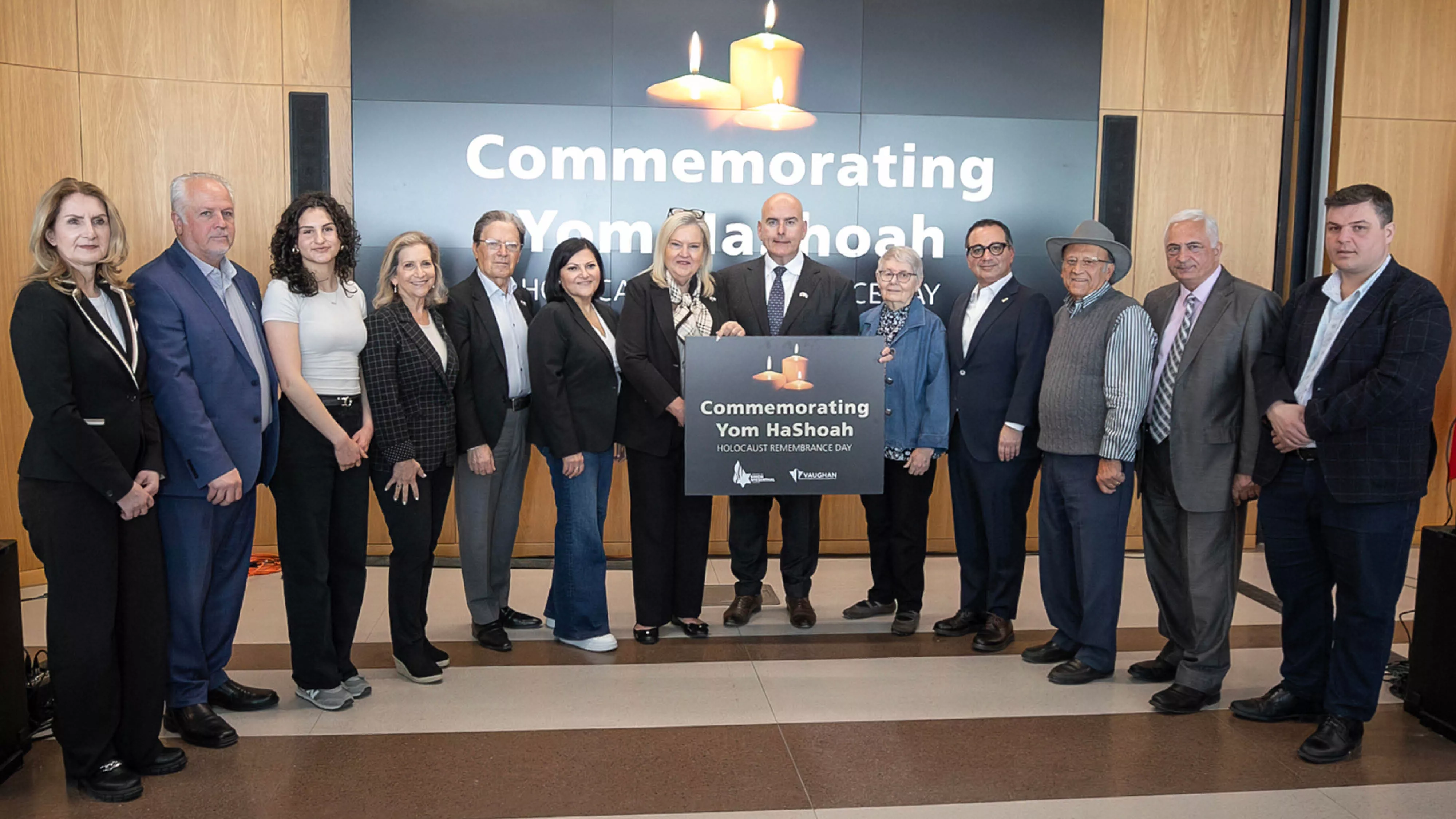Vaughan commemorates Yom HaShoah