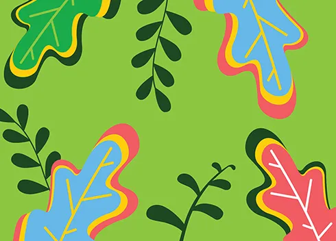 June is Recreation & Parks Month leaves