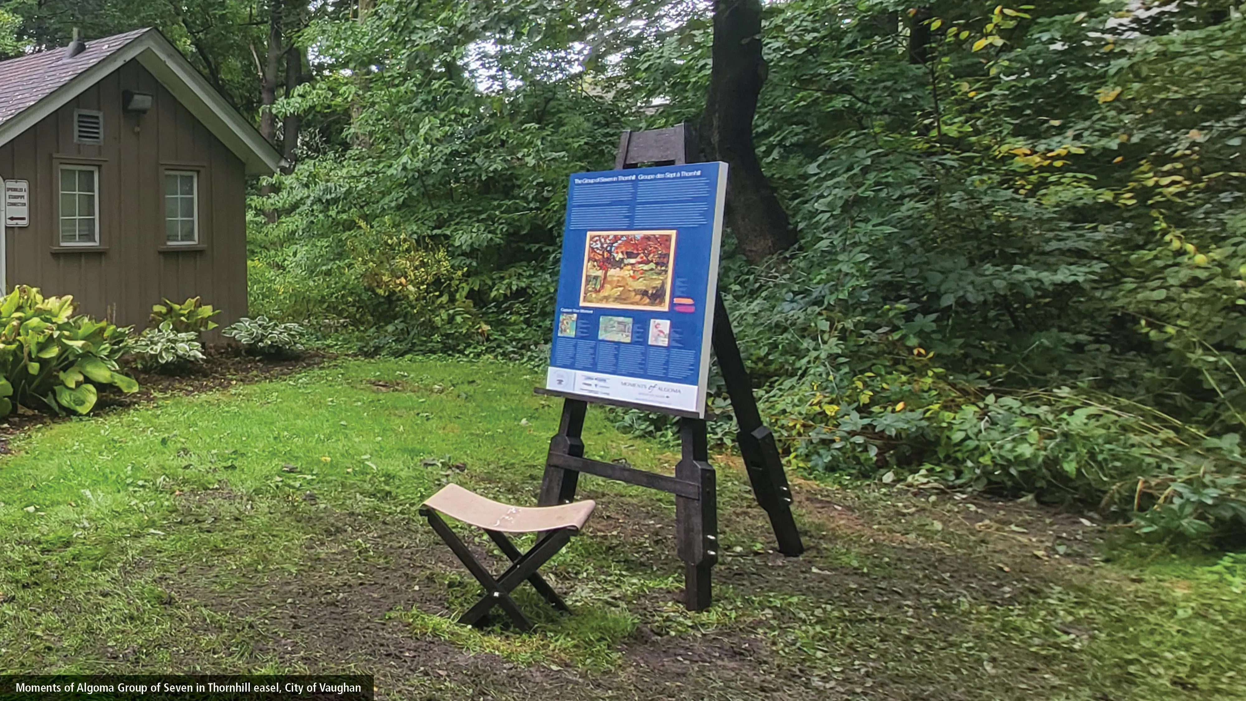 Group of Seven easel
