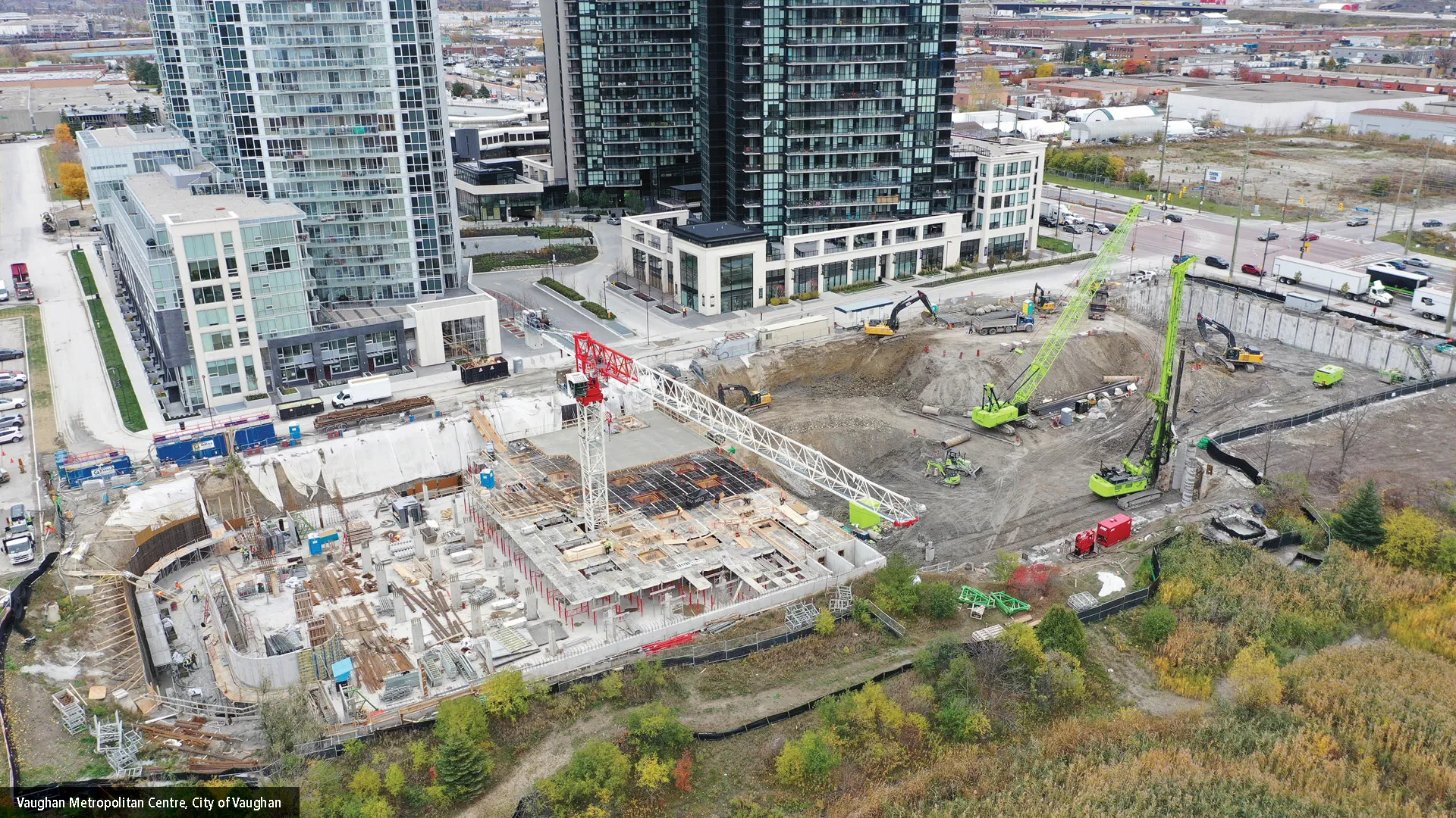 Birds eye view of the VMC