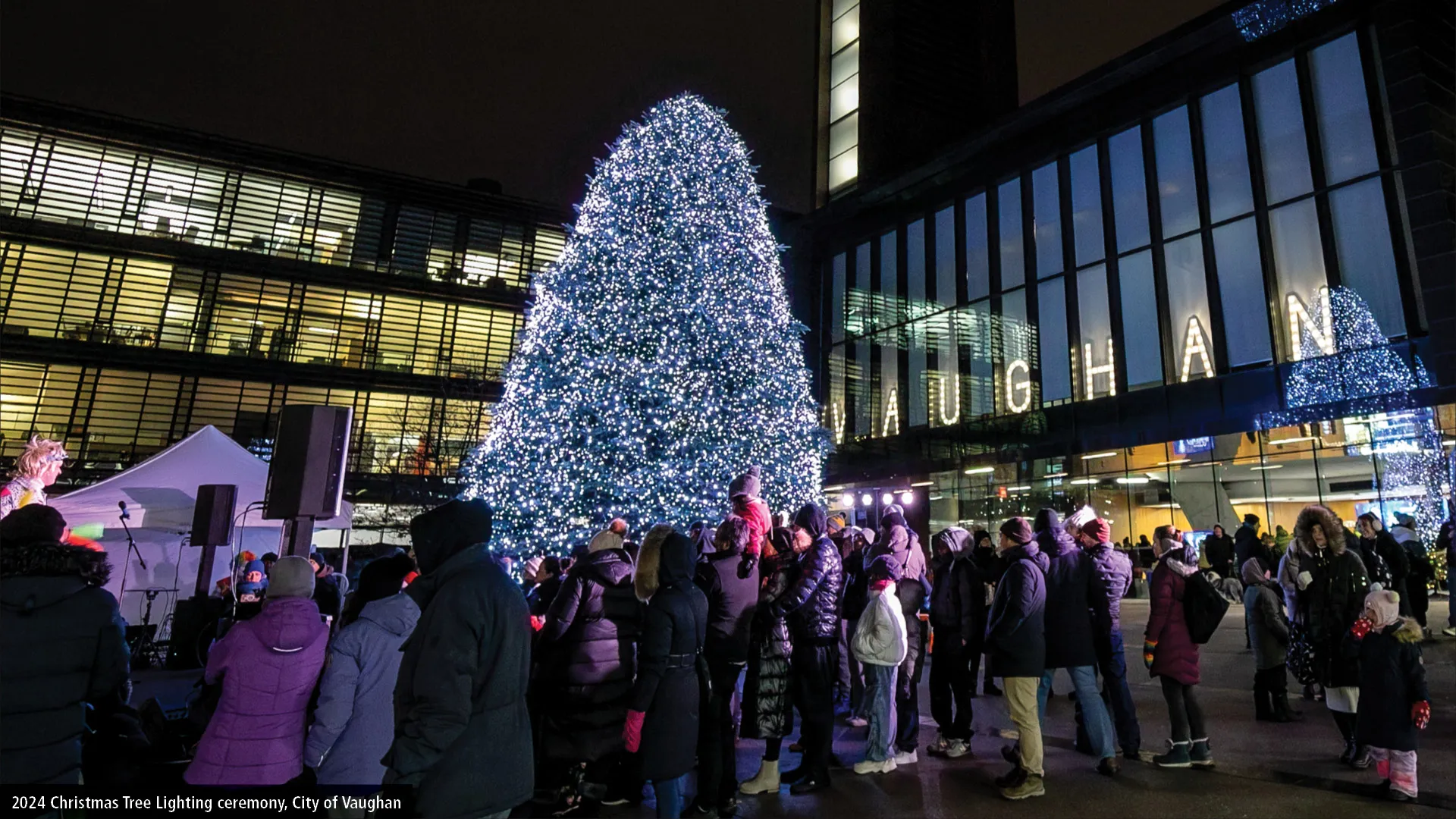 Shine bright tomorrow night at Vaughan’s ‘tree-ific’ Christmas Tree Lighting ceremony!