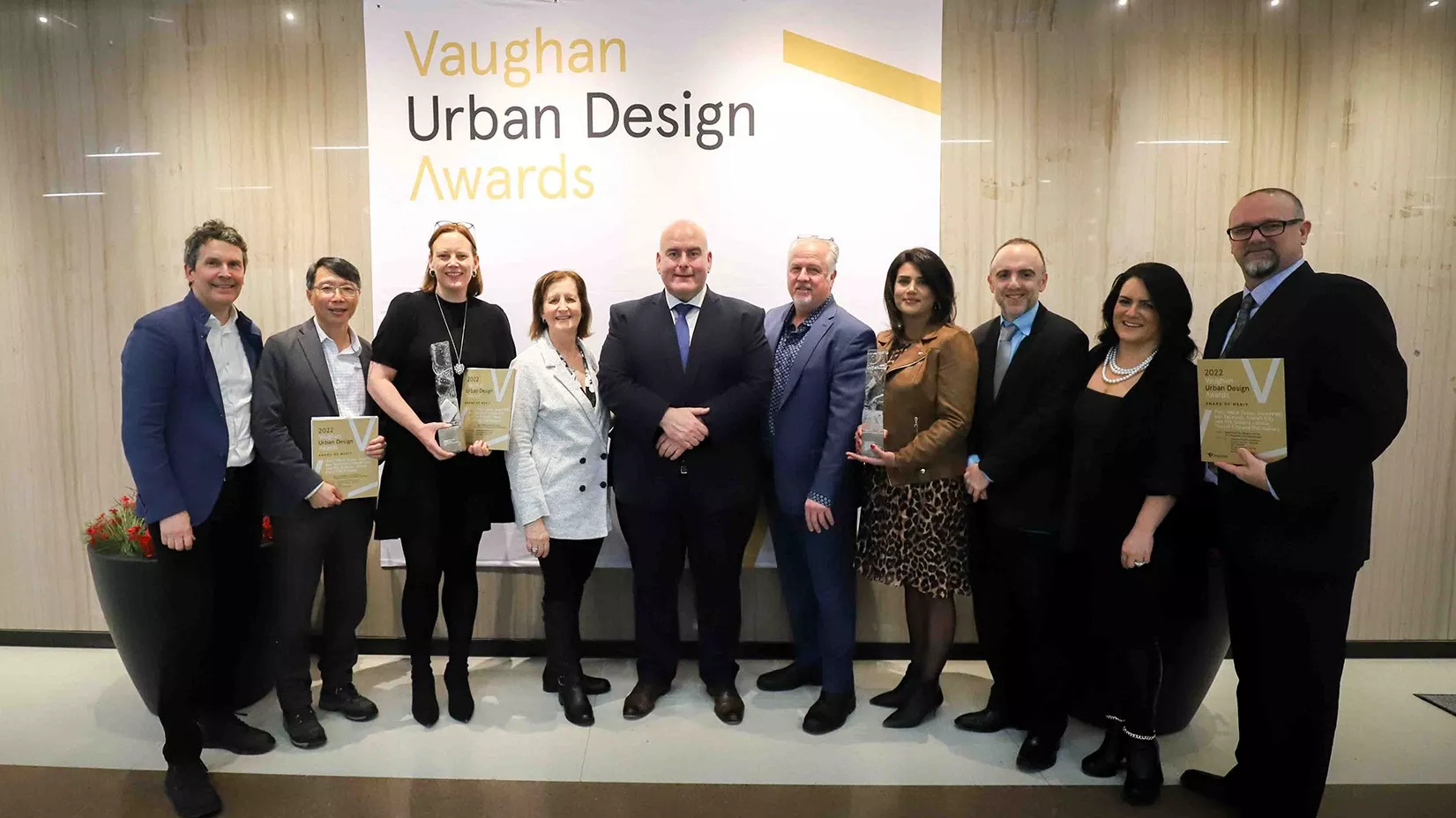 Image of Vaughan Urban Design Award winners